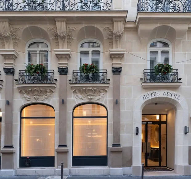 巴黎第9区Astotel集团旗下四星级Astra Opéra酒店外立面外景
