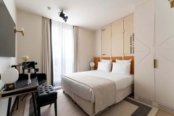 Vue de la chambre Double Daniel Auteuil à l’hôtel Opera Astra