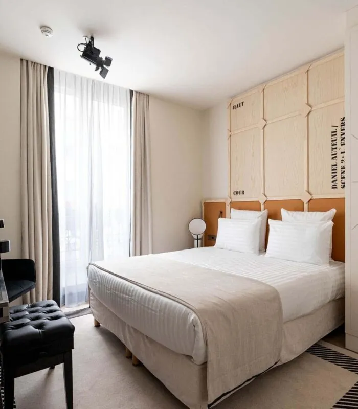 Vue de la chambre Double Daniel Auteuil à l’hôtel Opera Astra
