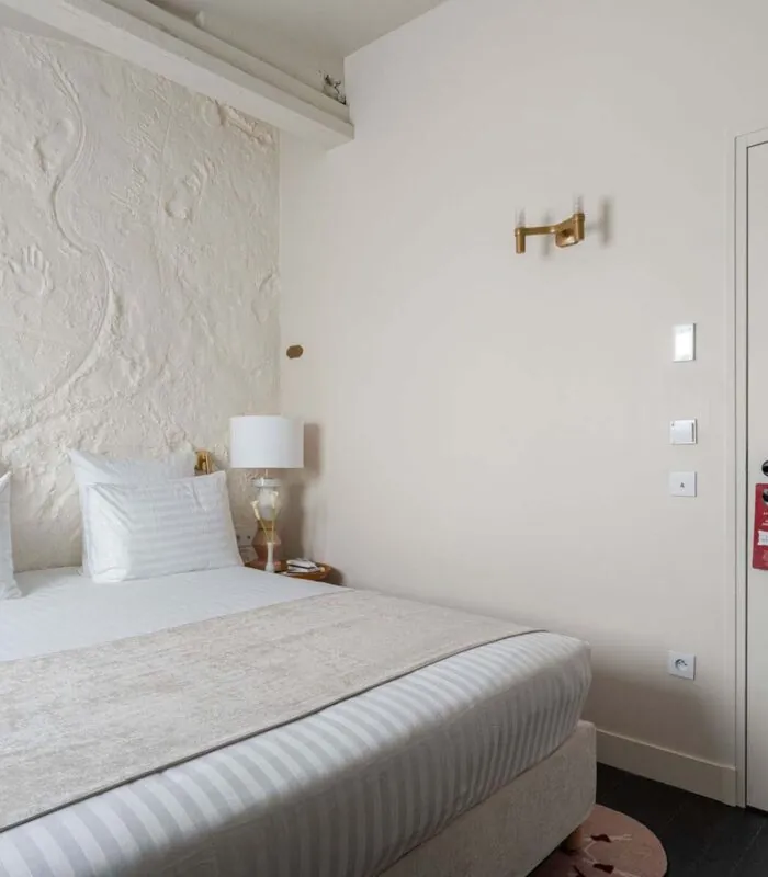 Vue de la chambre Single Standard à l’hôtel Opera Astra