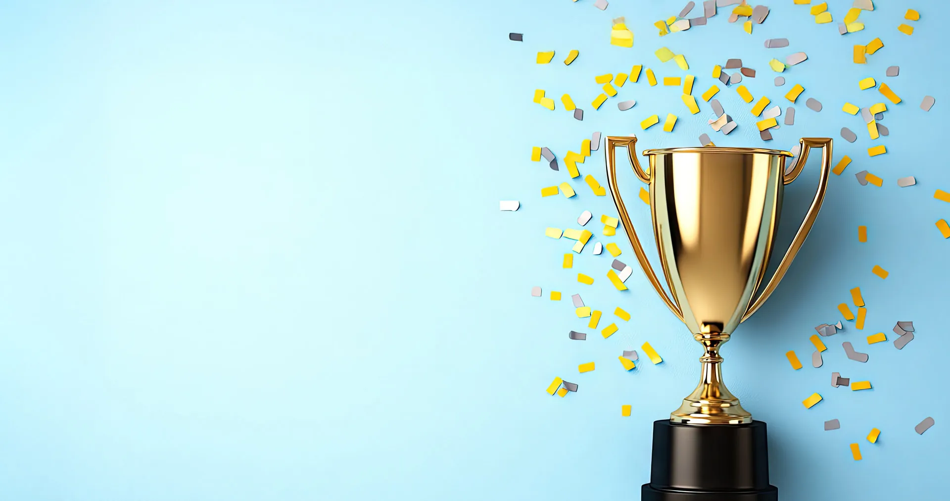 Trofeo che simboleggia un premio conferito ad Astotel per l’eccellenza dei suoi hotel a Parigi