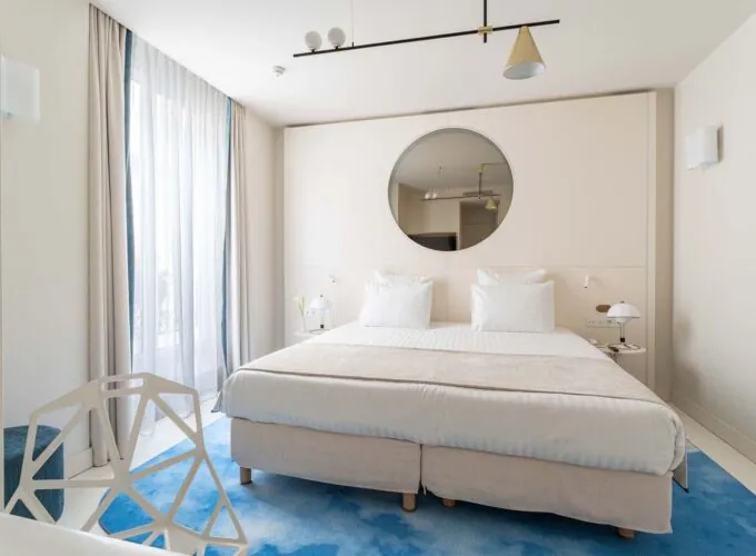 Vue d’une chambre Double Supérieure Claudie Haigneré à l’hôtel Opera Astra