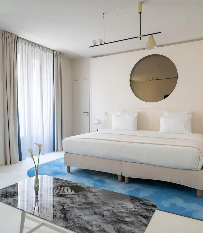 Vue d’une chambre Privilège Claudie Haigneré à l’hôtel Opera Astra