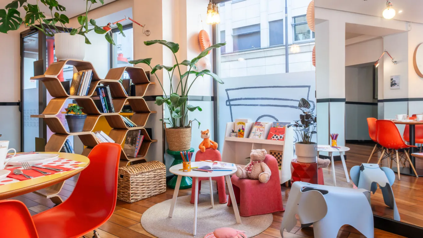 Le coin des enfants à l’hôtel Augustin