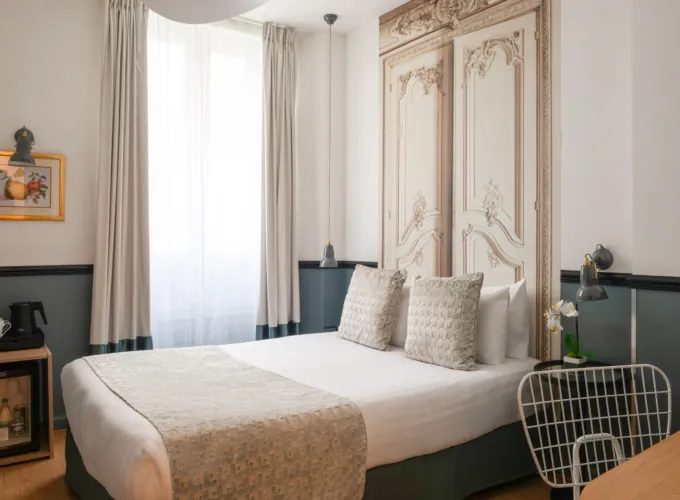 double room at Malte Hotel in paris