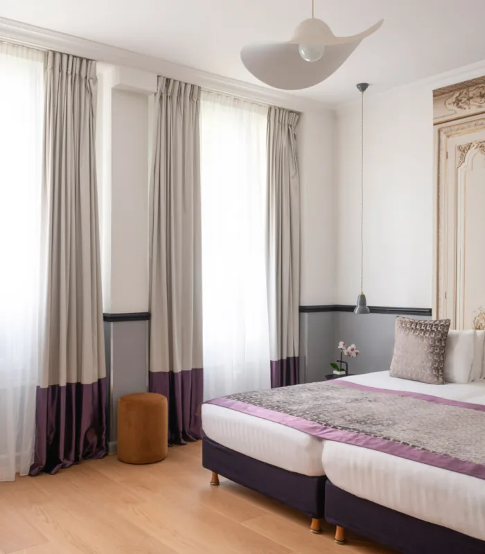 superior room of the family room at Malte Hotel