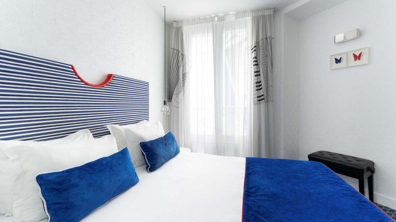 La chambre standard pour une personne est parfaite pour les voyageurs solo ou les déplacements professionnels.