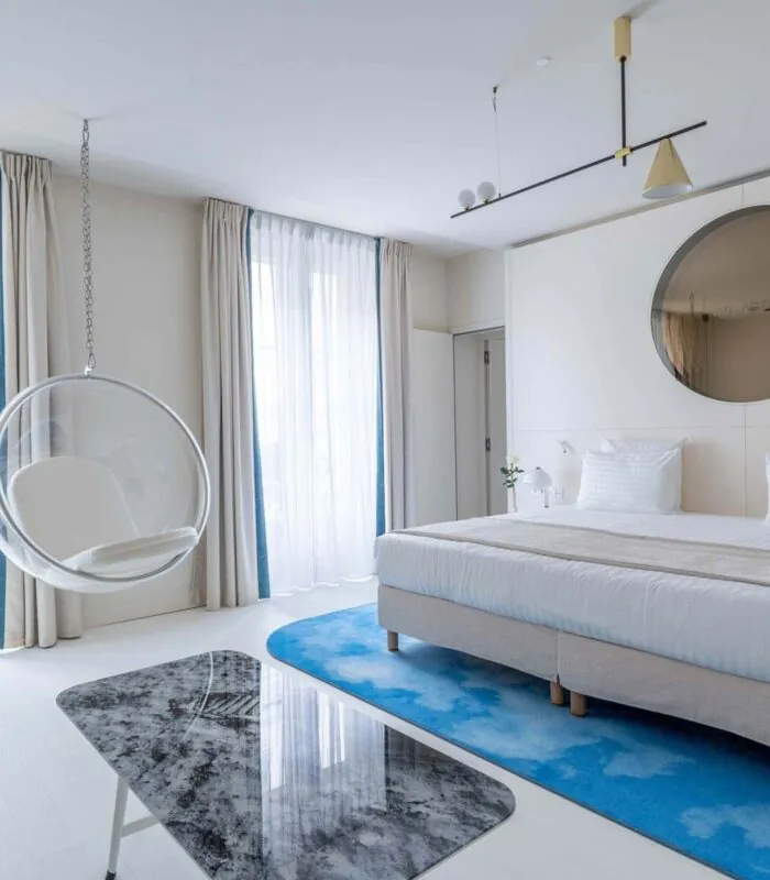 Vue d’ensemble de la chambre Supérieure Communicante Haigneré à l’hôtel Astra Opéra