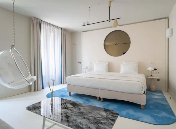 Vue d’une chambre Privilège Claudie Haigneré à l’hôtel Opera Astra