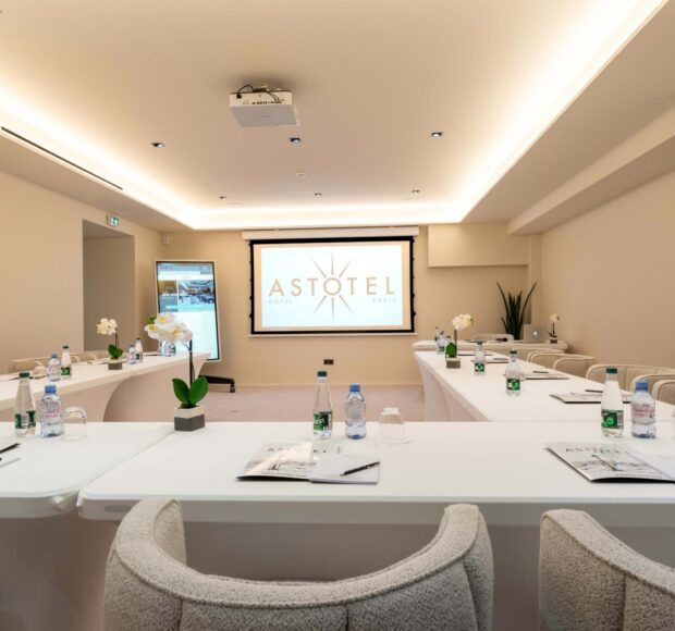 Tagungsraum „Opéra“ im Hotel Astra Opéra in Paris, U-Form-Bestuhlung