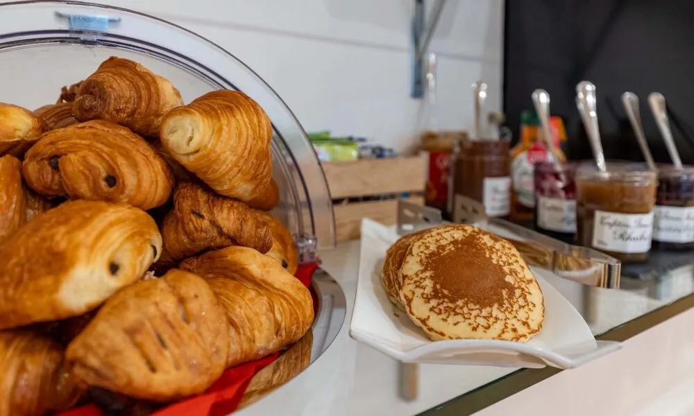 petit-déjeuner à l’hôtel George