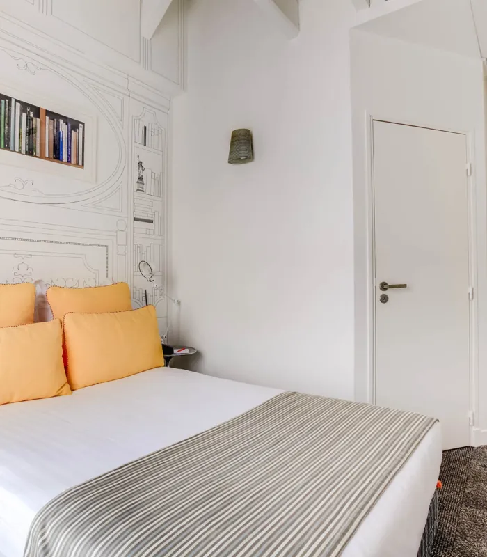 Vue 2 de la chambre Single à l’hôtel Joyce, 9ᵉ arrondissement