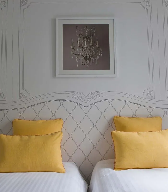 Chambre Twin à l’hôtel Joyce avec deux lits