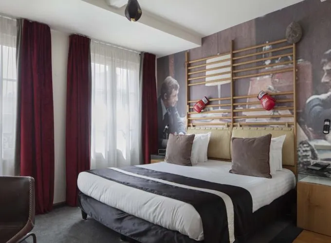 Chambre Double à l’Hôtel 123 Sébastopol