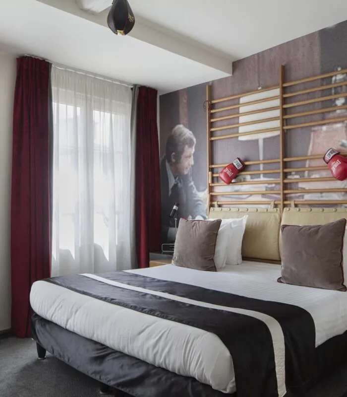 Chambre Double à l’Hôtel 123 Sébastopol