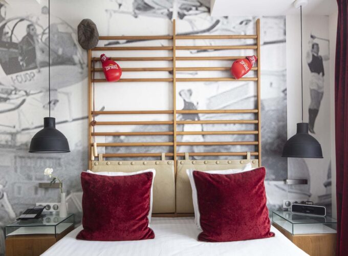 Détail d’une Chambre Double Supérieure à l’Hôtel 123 Sébastopol