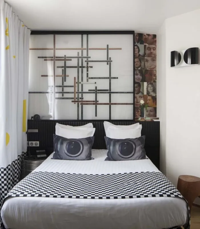 Lit d’une Chambre Single à l’Hôtel 123 Sébastopol