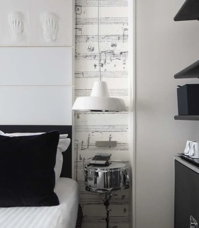 Vue d’une Chambre Twin à l’Hôtel 123 Sébastopol