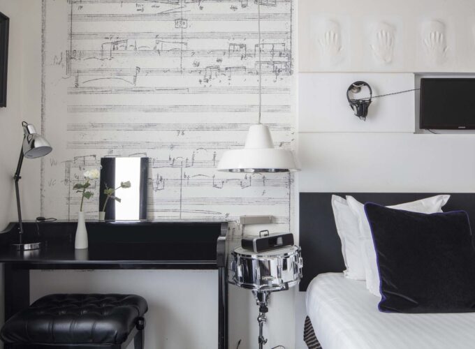 Vue d’une Chambre Familiale Supérieure à l’Hôtel 123 Sébastopol