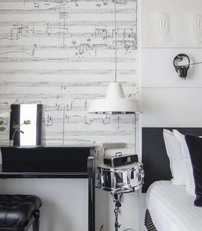 Vue d’une Chambre Familiale Supérieure à l’Hôtel 123 Sébastopol