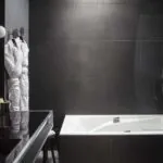 Salle de bain d’une Chambre Twin Privilège avec balcon à l’Hôtel 123 Sébastopol