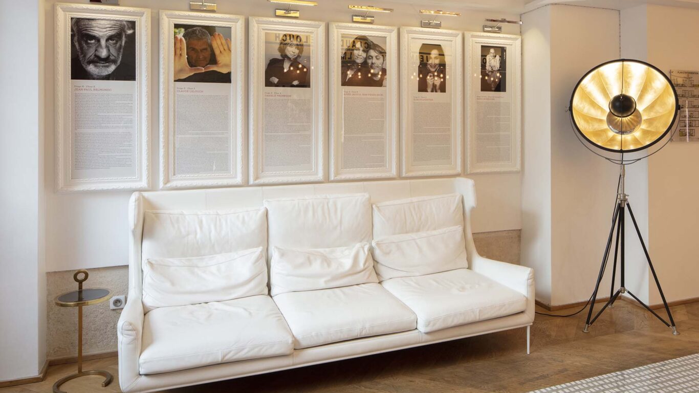 Vue du lobby de l’Hôtel 4 étoiles 123 Sébastopol à Paris