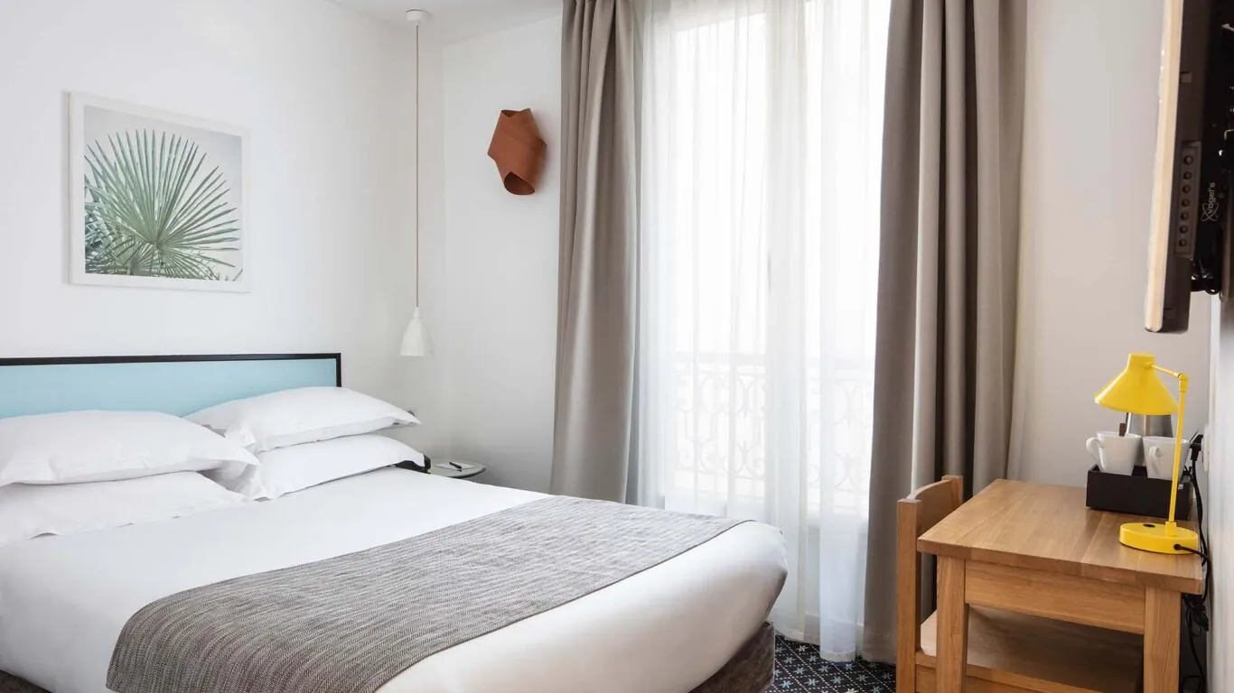 La chambre Standard, parfaite pour un couple ou les séjours d’affaires